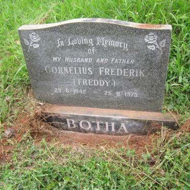 BOTHA Cornelius Frederik 1942-1975
