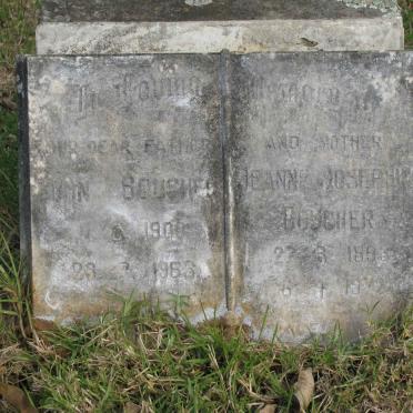 BOUCHER John 1900-1963 &amp; Jeanne Josephine 189?-1972