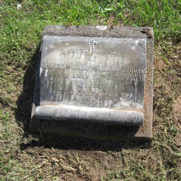 BOOTH George William Wallace -1930