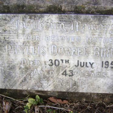BIRKETT Phyllis Doreen -1956