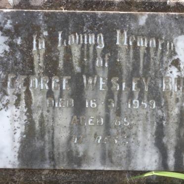 BILK George Wesley -1959