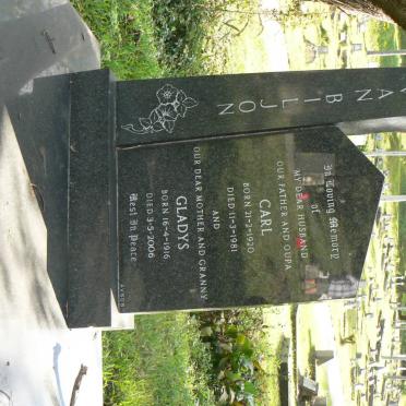 BILJON Carl, van 1920-1981 &amp; Gladys 1916-2006