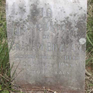 BINGHAM Graham -1953