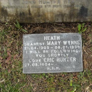 HEATH Mary Wynne 1905-1998 :: HUNTER Eric 1904-