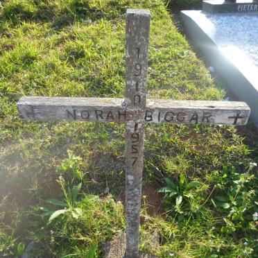 BIGGAR Norah 1910-1957