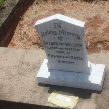 BINGHAM Arthur -1948 :: BINGHAM William -1949 :: BARR Rhoda 1918-2002