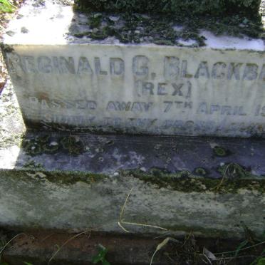 BLACKBEARD Reginald G. -1946