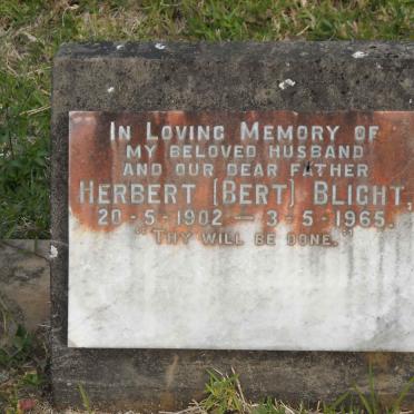 BLIGHT Herbert 1902-1965