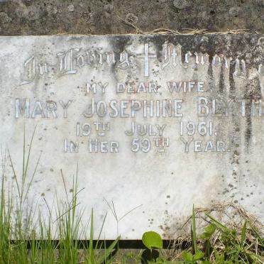 BLYTHE Mary Josephine -1961