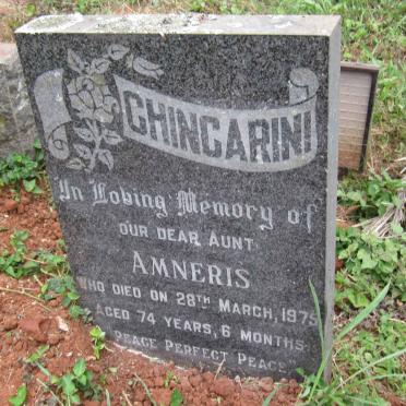 CHINCARINI Amneris -1975