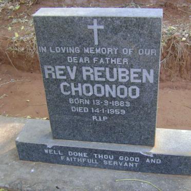 CHOONOO Reuben 1883-1959