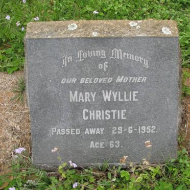 CHRISTIE Mary Wyllie -1952