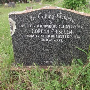 CHISHOLM Gordon -1956