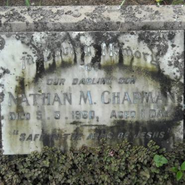 CHAPMAN Nathan M. -1960