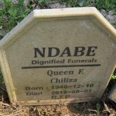 CHILIZA Queen F. 1946-2018