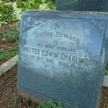 CHARLWOOD Walter Edwin -1960