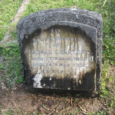 CHARTERS Thomas 1862-1931