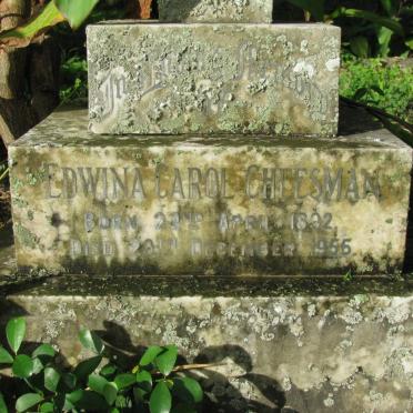 CHEESMAN Edwina Carol 1892-1955