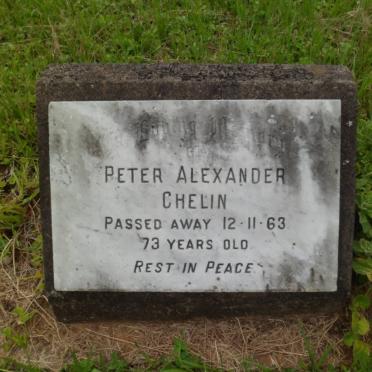CHELIN Peter Alexander -1963