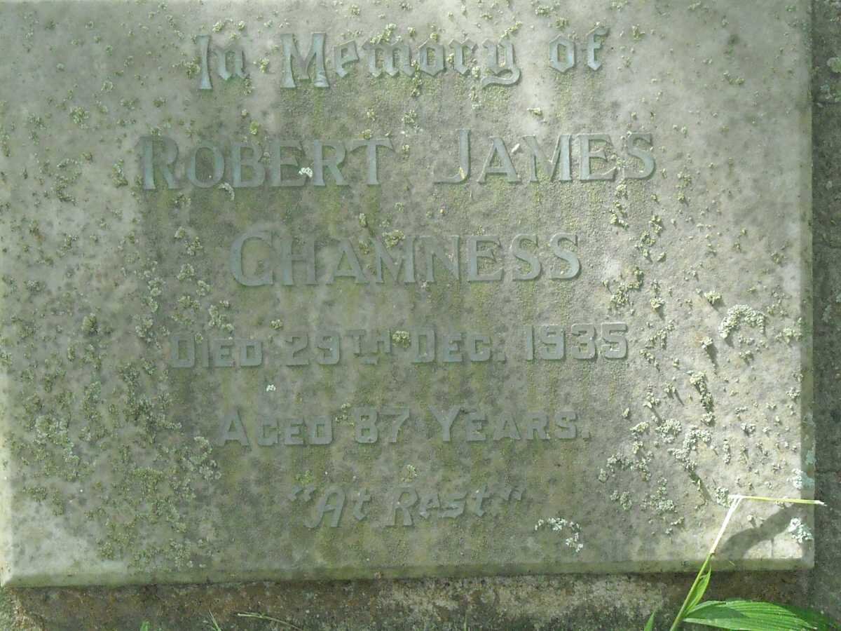 CHAMNESS Robert James -1935