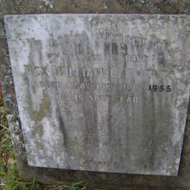 CLEMENTS Rex William -1955