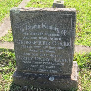 CLARK George Keir -1955 &amp; Emily Daisy -1976