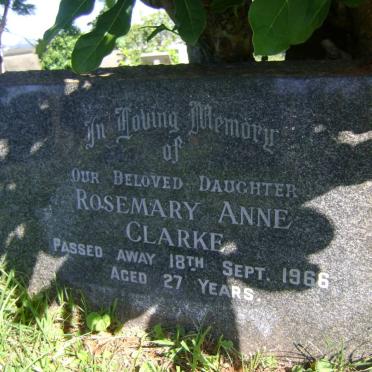 CLARKE Rosemary Anne -1966