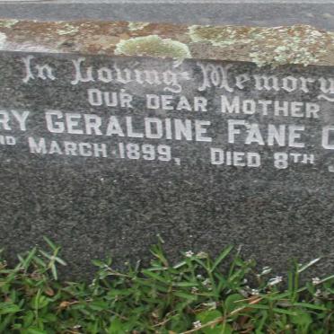 CLAUDIUS Mary Geraldine Fane 1899-1964