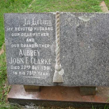 CLARKE Aubrey John E. -1961