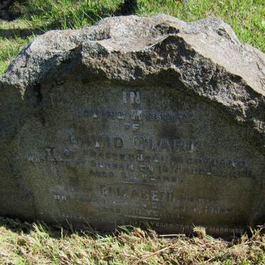 CLARK David -1931 &amp; Elizabeth -1934