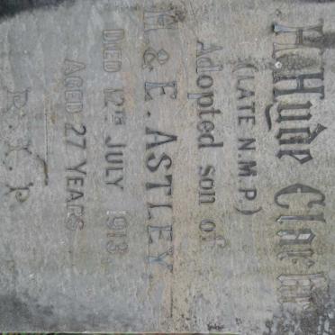 CLARKE George Hammett Hyde -1913