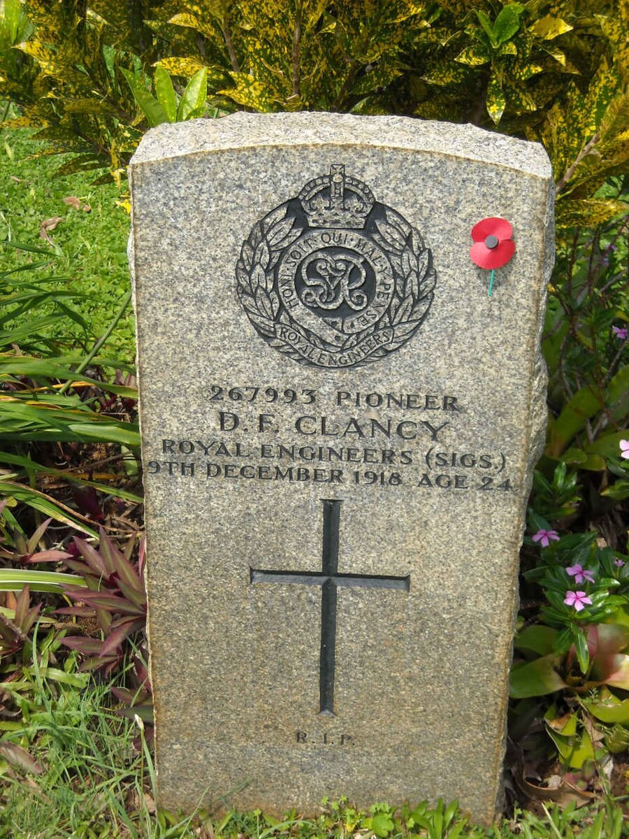 CLANCY D.F. -1918