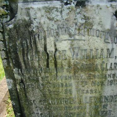 CLARKE George William -1913