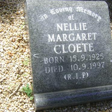 CLOETE George Andrew Murray 1919-1992 :: CLOETE Gloria Ann 1946-1946 :: SHELL Gladys Georgea nee CLOETE 1944-1992