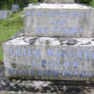 CROZIER Eileen Marguerite 1881-1950