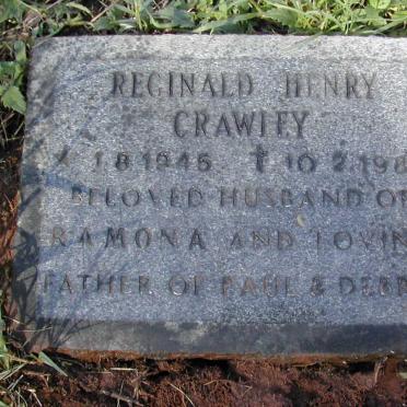 CRAWLEY Reginald Henry 1946-1985