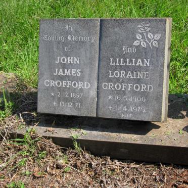 CROFFORD John James 1897-1971 &amp; Lillian Loraine 1900-1979