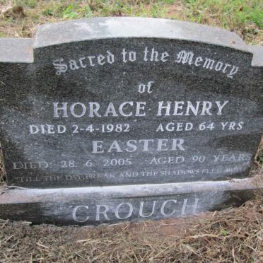 CROUCH Horace Henry -1982 :: CROUCH Easter -2005