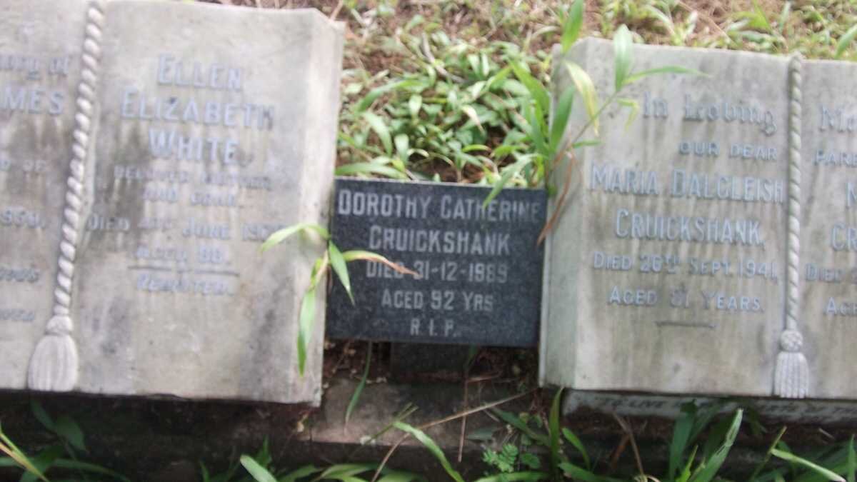 CRUICKSHANK :: WHITE