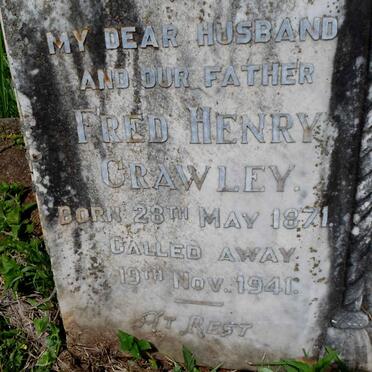 CRAWLEY Fred Henry 1871-1941