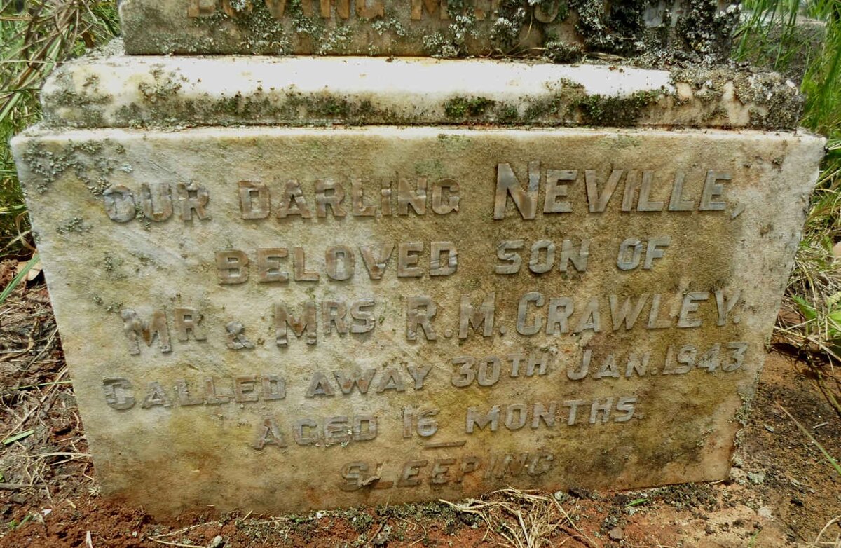 CRAWLEY Neville -1943