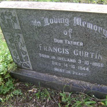 CURTIN Francis 1868-1944