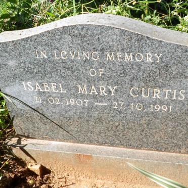 CURTIS Isabel Mary 1907-1991