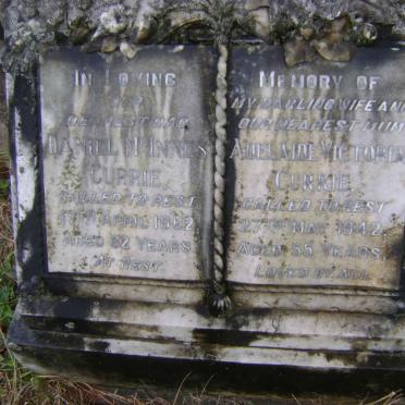 CURRIE Daniel McInnes -1962 &amp; Adelaide Victoria -1942