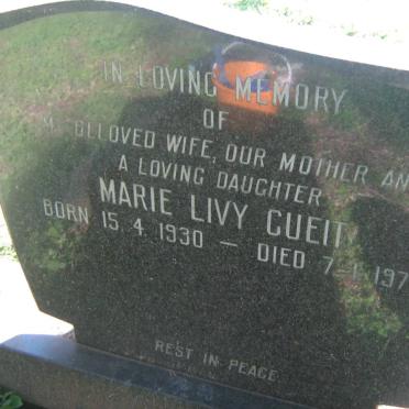 CUEIT Marie Livy 1930-1978
