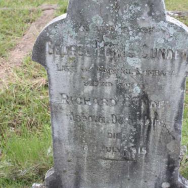 CUNDEY George Lewis -1915