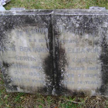 CURTIS Jesse Benjamin -1953 &amp; Eleanor -1954