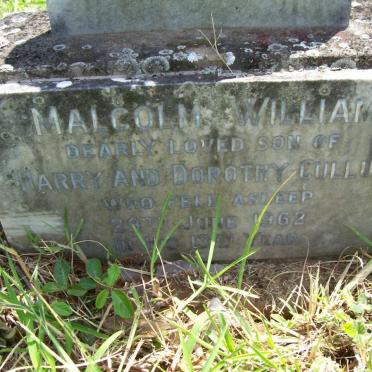 CULLUM Malcolm William -1962