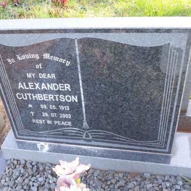 CUTHBERTSON Alexander 1913-2002