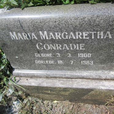 CONRADIE Maria Margaretha 1900-1983